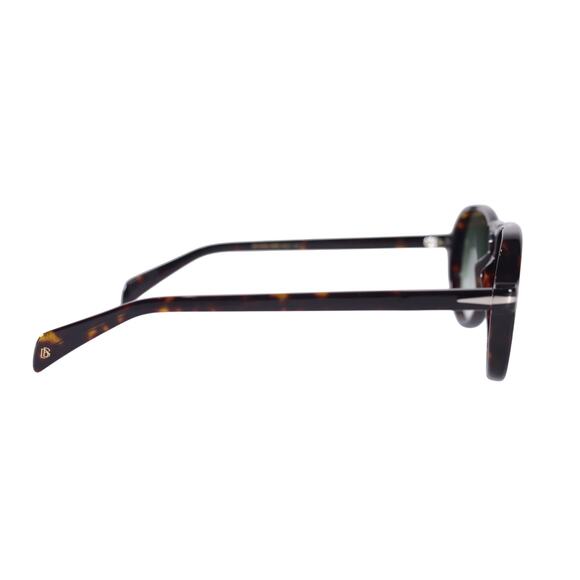 David Beckham Lightweight Aviator Sunglasses - Tortoise/Grey Green Gradient-NWT - Picture 6 of 10